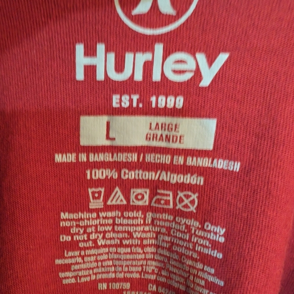 Large Hurley Tee - Picture 2 of 3